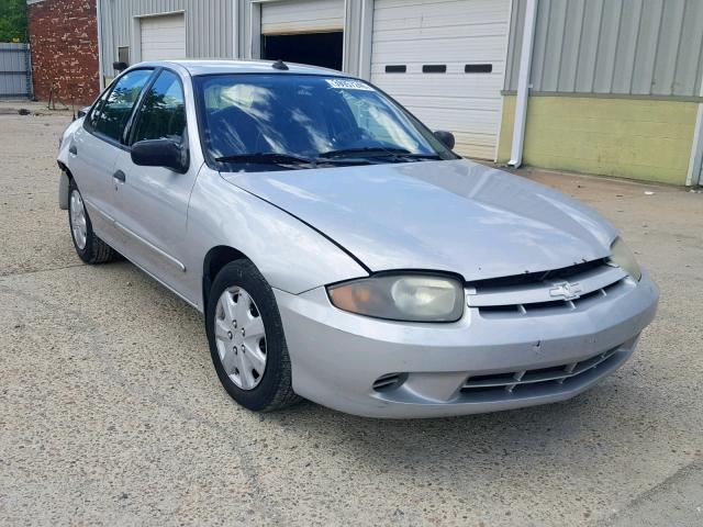 1G1JF54F837237337 - 2003 CHEVROLET CAVALIER L SILVER photo 1