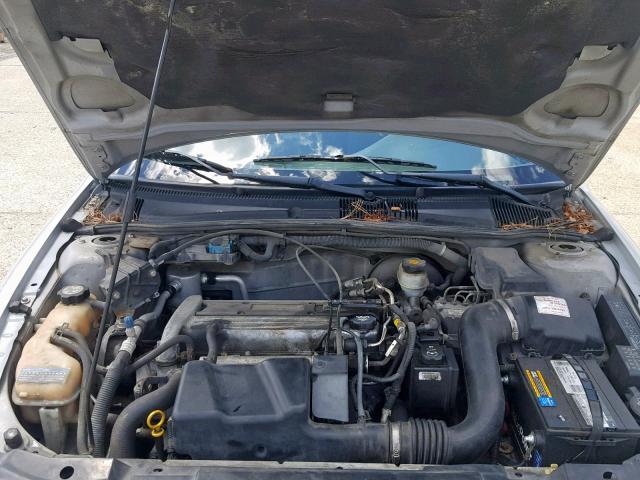 1G1JF54F837237337 - 2003 CHEVROLET CAVALIER L SILVER photo 7