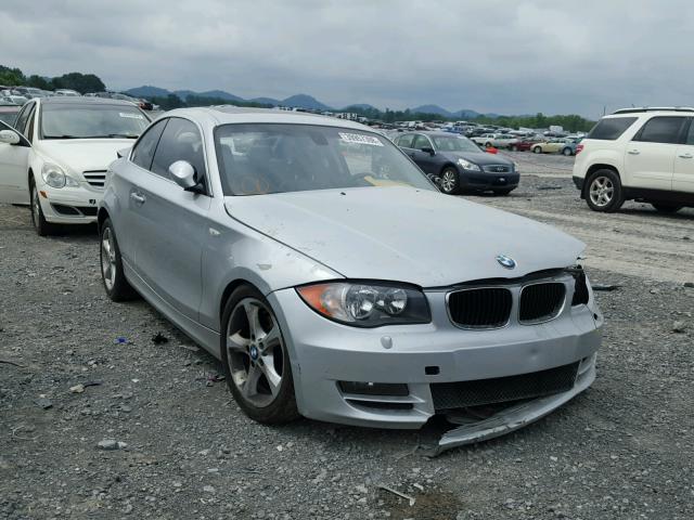 WBAUP73589VK74783 - 2009 BMW 128 I SILVER photo 1