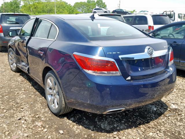 1G4GH5E36CF247723 - 2012 BUICK LACROSSE P BLUE photo 3