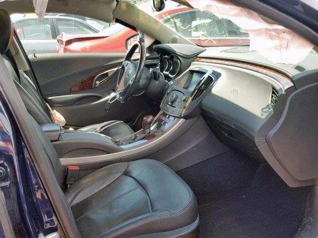 1G4GH5E36CF247723 - 2012 BUICK LACROSSE P BLUE photo 5