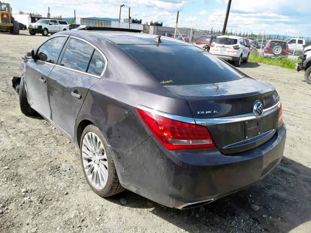 1G4GF5G31EF184276 - 2014 BUICK LACROSSE T BLACK photo 3