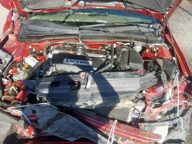 JH4DC54882C020678 - 2002 ACURA RSX RED photo 7