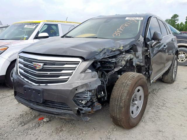 1GYKNCRS2KZ131861 - 2019 CADILLAC XT5 LUXURY CHARCOAL photo 2