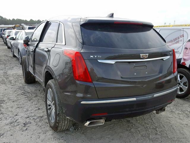 1GYKNCRS2KZ131861 - 2019 CADILLAC XT5 LUXURY CHARCOAL photo 3