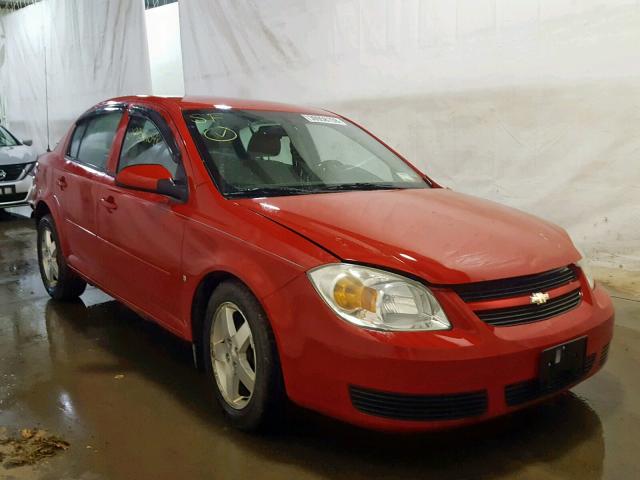 1G1AL55F567673543 - 2006 CHEVROLET COBALT LT RED photo 1