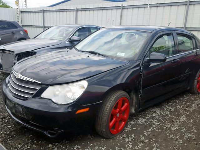 1C3LC56R78N290408 - 2008 CHRYSLER SEBRING TO BLACK photo 2