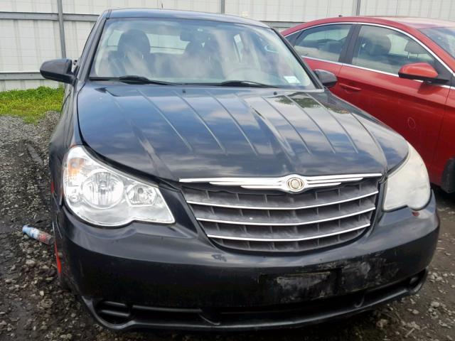 1C3LC56R78N290408 - 2008 CHRYSLER SEBRING TO BLACK photo 9