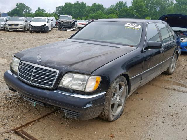 WDBGA51G4WA389280 - 1998 MERCEDES-BENZ S 500 BLACK photo 2