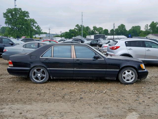 WDBGA51G4WA389280 - 1998 MERCEDES-BENZ S 500 BLACK photo 9