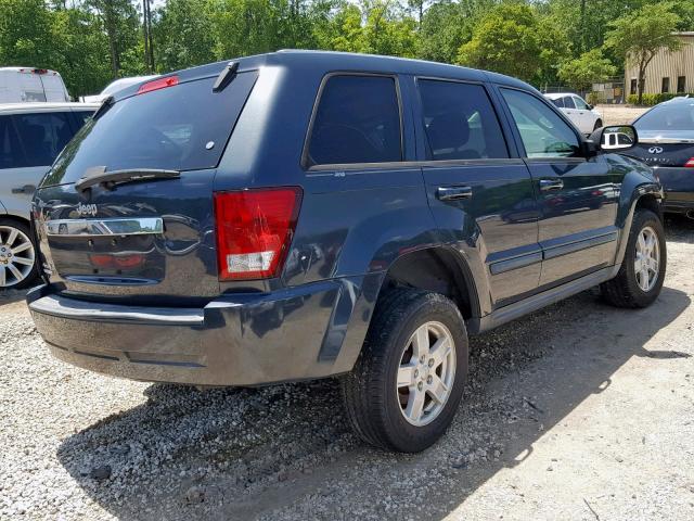 1J8GR48K77C637356 - 2007 JEEP GRAND CHER BLUE photo 4