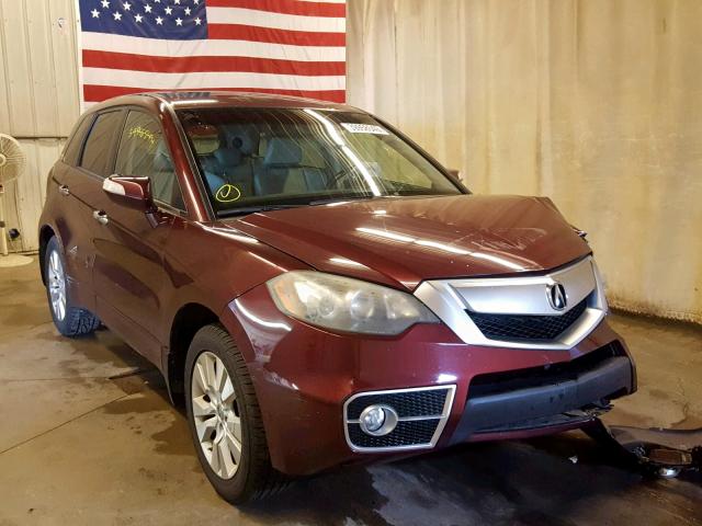 5J8TB2H59BA004971 - 2011 ACURA RDX TECHNO MAROON photo 1