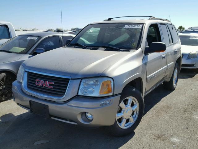 1GKDT13S732228828 - 2003 GMC ENVOY BEIGE photo 2