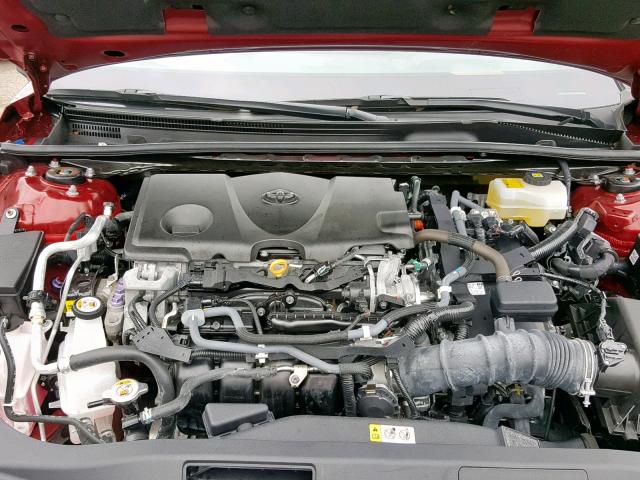 4T1B21FB7KU003003 - 2019 TOYOTA AVALON XLE BURGUNDY photo 7