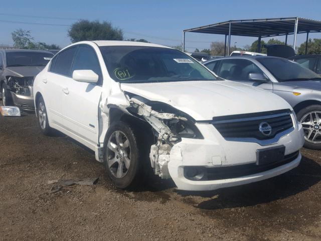 1N4CL21E09C163534 - 2009 NISSAN ALTIMA HYB WHITE photo 1