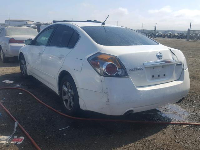 1N4CL21E09C163534 - 2009 NISSAN ALTIMA HYB WHITE photo 3