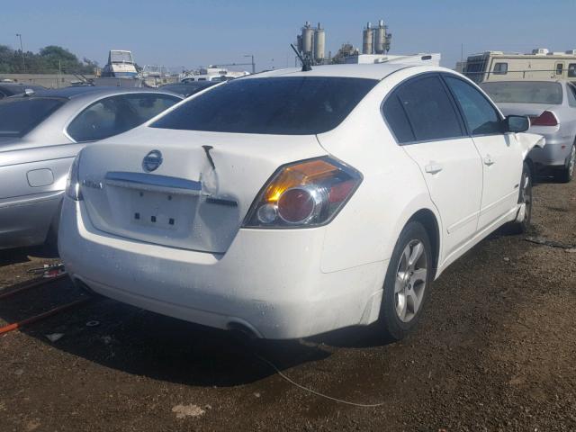 1N4CL21E09C163534 - 2009 NISSAN ALTIMA HYB WHITE photo 4