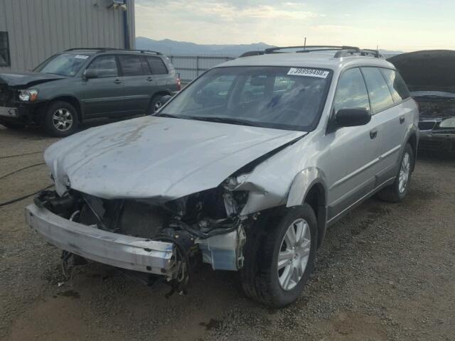 4S4BP61C757332026 - 2005 SUBARU LEGACY OUT SILVER photo 2