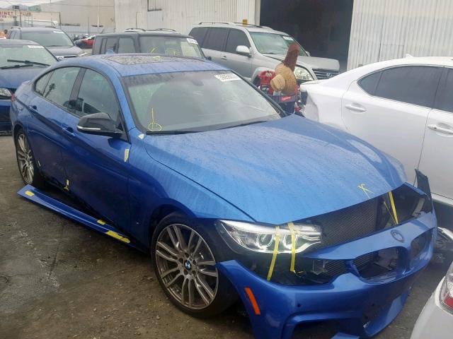 WBA4A9C55GG696363 - 2016 BMW 428 I BLUE photo 1