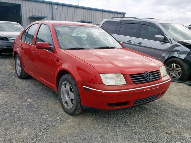 3VWSK69M72M189366 - 2002 VOLKSWAGEN JETTA GLS RED photo 1