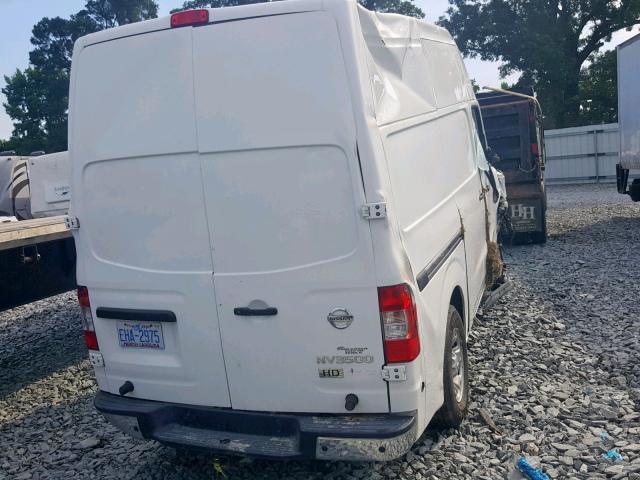 1N6AF0LY1DN110713 - 2013 NISSAN NV 2500 WHITE photo 4