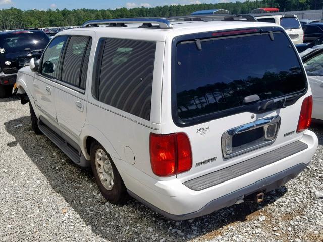 5LMRU27L5WLJ13403 - 1998 LINCOLN NAVIGATOR WHITE photo 3