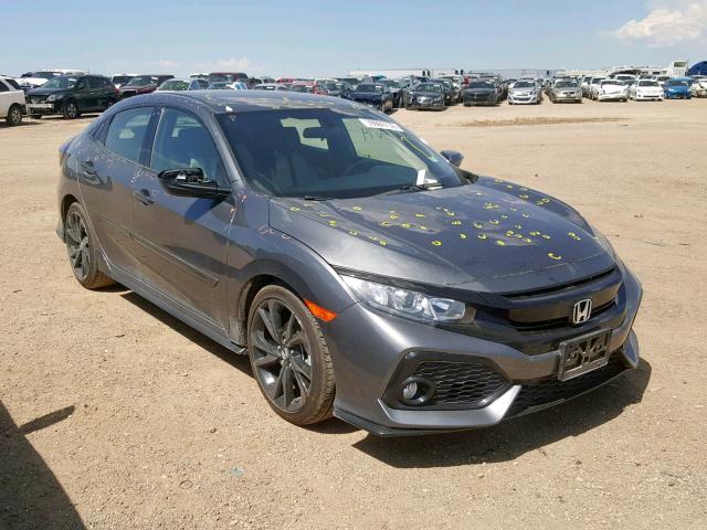 SHHFK7H46JU216344 - 2018 HONDA CIVIC SPOR CHARCOAL photo 1