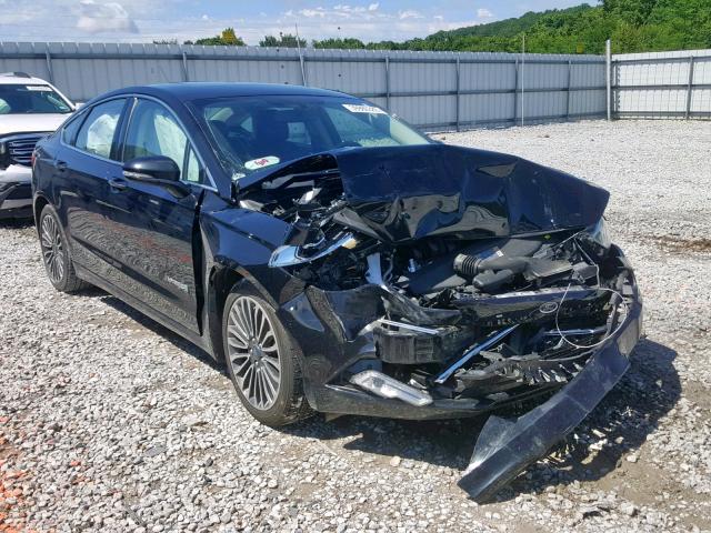 3FA6P0RU2HR368824 - 2017 FORD FUSION TIT BLACK photo 1