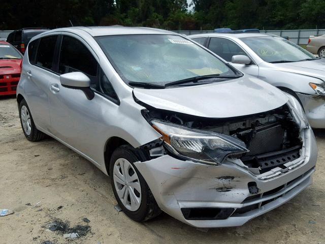 3N1CE2CPXJL359589 - 2018 NISSAN VERSA NOTE SILVER photo 1