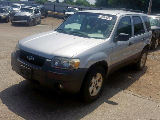 1FMYU93196KA22541 - 2006 FORD ESCAPE XLT GRAY photo 2