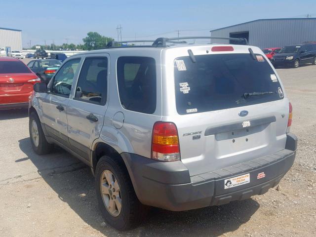 1FMYU93196KA22541 - 2006 FORD ESCAPE XLT GRAY photo 3