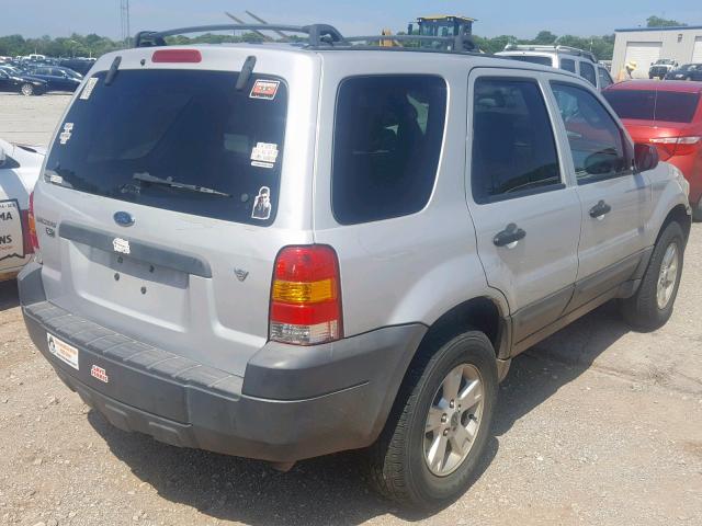 1FMYU93196KA22541 - 2006 FORD ESCAPE XLT GRAY photo 4