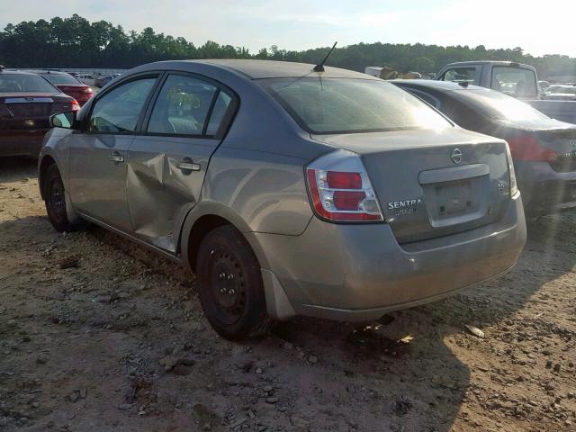 3N1AB61E87L706466 - 2007 NISSAN SENTRA 2.0 SILVER photo 3