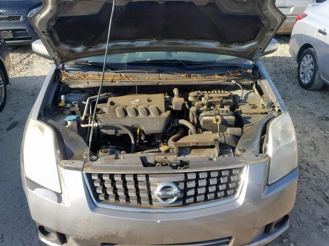 3N1AB61E87L706466 - 2007 NISSAN SENTRA 2.0 SILVER photo 7