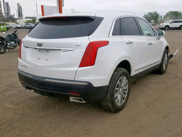 1GYKNDRS0KZ100873 - 2019 CADILLAC XT5 LUXURY WHITE photo 4