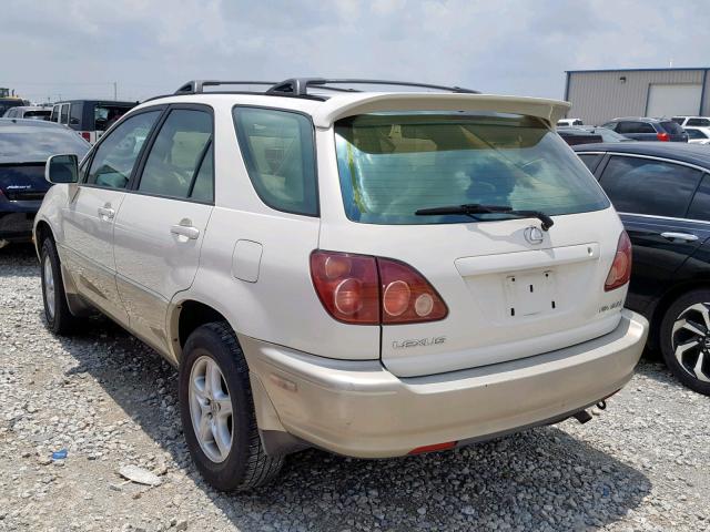 JT6GF10U7Y0057983 - 2000 LEXUS RX 300 WHITE photo 3