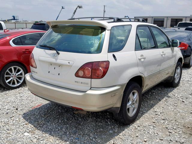 JT6GF10U7Y0057983 - 2000 LEXUS RX 300 WHITE photo 4