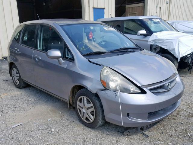 JHMGD37488S052729 - 2008 HONDA FIT GRAY photo 1