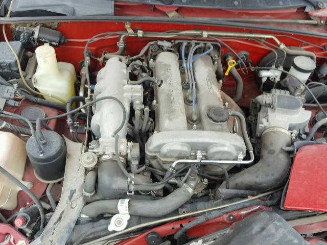 JM1NA3517L0123532 - 1990 MAZDA MX-5 MIATA RED photo 7