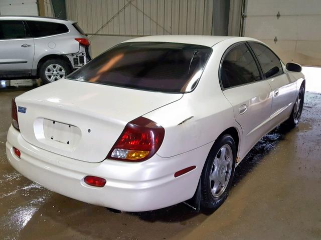 1G3GS64C814264030 - 2001 OLDSMOBILE AURORA 4.0 WHITE photo 4