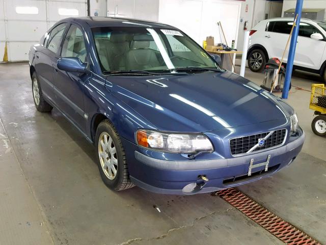 YV1RS61R312058878 - 2001 VOLVO S60 BLUE photo 1