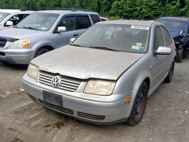 3VWRK69M14M014242 - 2004 VOLKSWAGEN JETTA GL SILVER photo 2