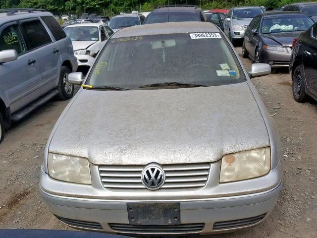 3VWRK69M14M014242 - 2004 VOLKSWAGEN JETTA GL SILVER photo 9