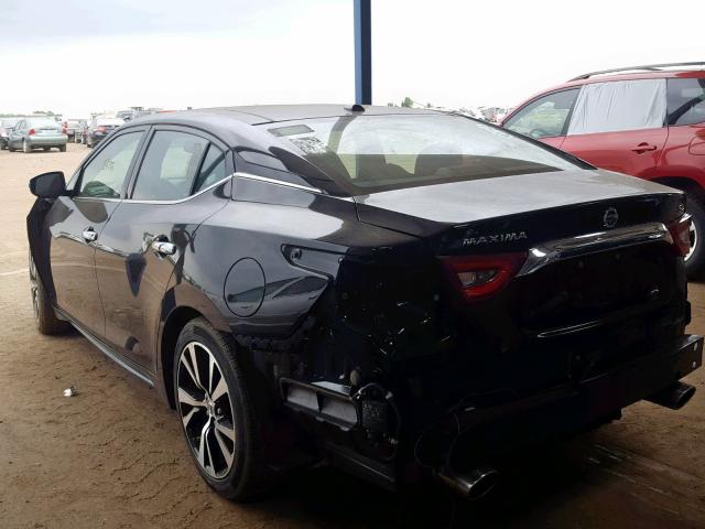 1N4AA6AP4JC373483 - 2018 NISSAN MAXIMA 3.5 BLACK photo 3