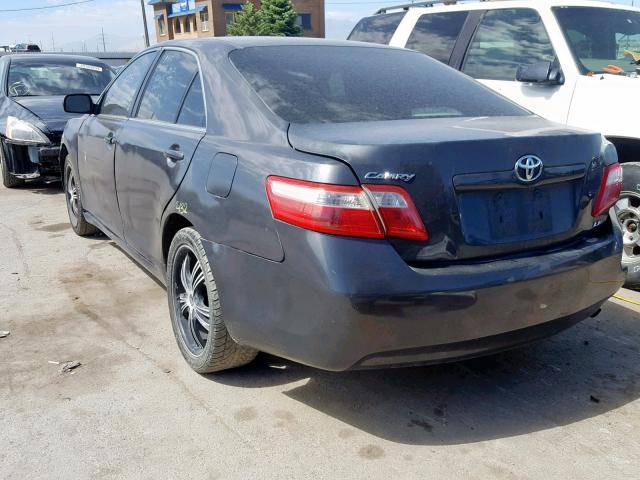 4T1BE46K09U305221 - 2009 TOYOTA CAMRY BASE GRAY photo 3