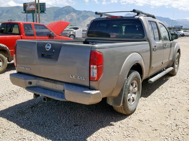 1N6AD09W17C415365 - 2007 NISSAN FRONTIER C BEIGE photo 4