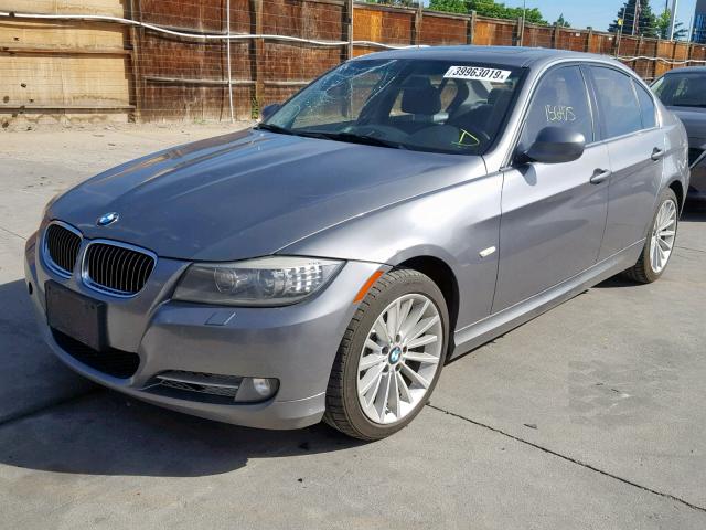 WBAPN7C56BA779589 - 2011 BMW 335 D SILVER photo 2