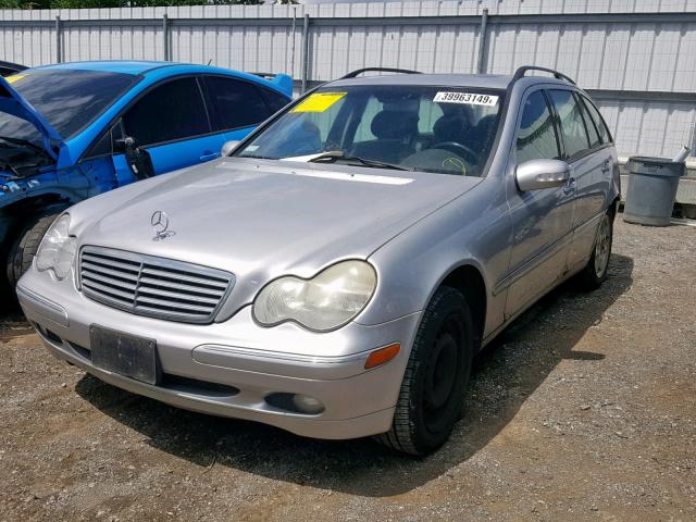 WDBRH64JX3F287871 - 2003 MERCEDES-BENZ C 320 GRAY photo 2