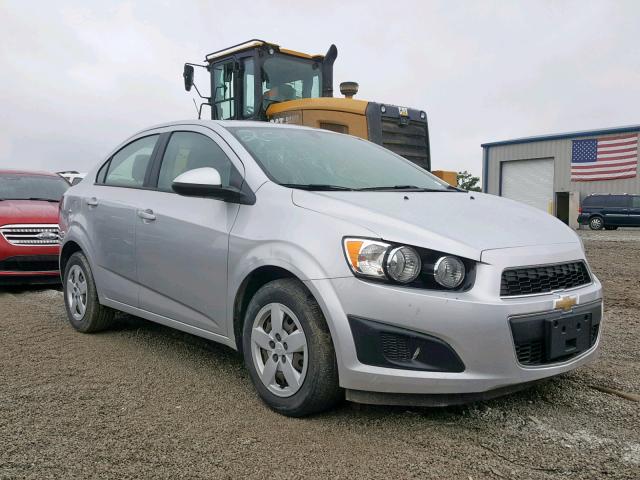1G1JA5SH4G4185604 - 2016 CHEVROLET SONIC LS SILVER photo 1