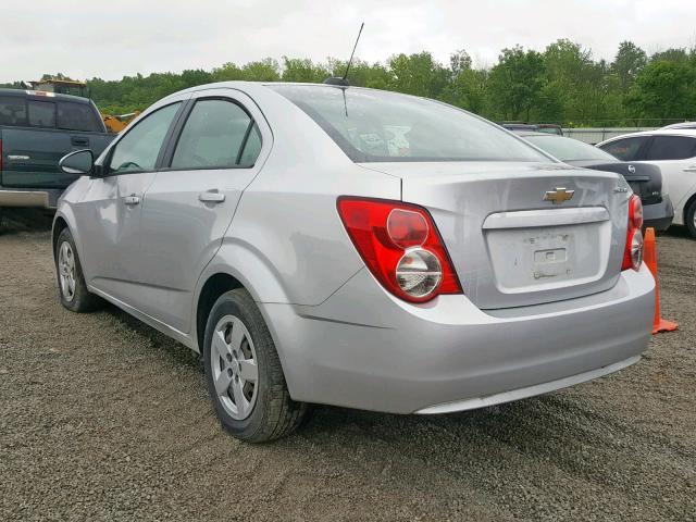 1G1JA5SH4G4185604 - 2016 CHEVROLET SONIC LS SILVER photo 3